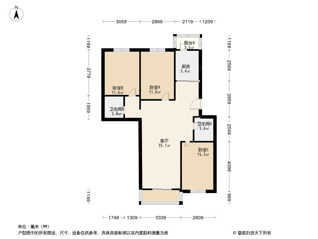 圣景苑户型图