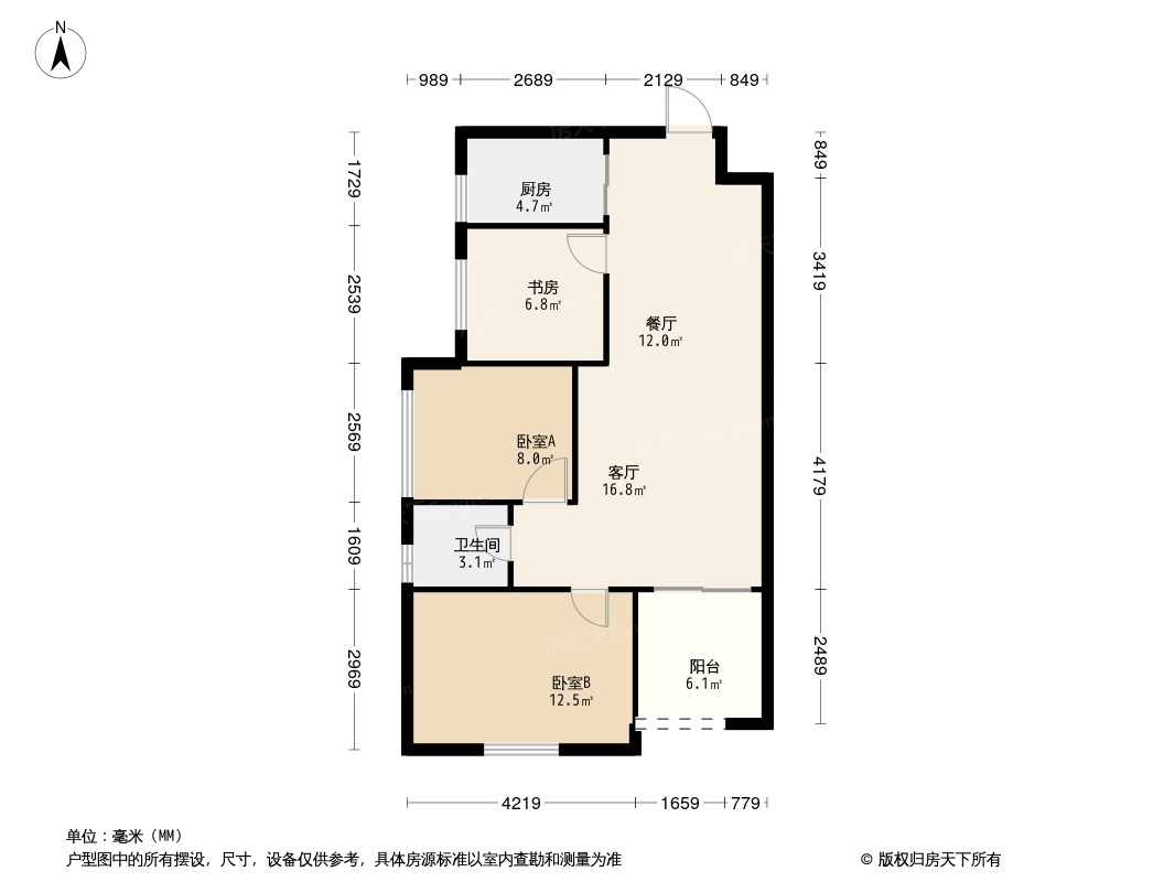 江南一品户型图图片