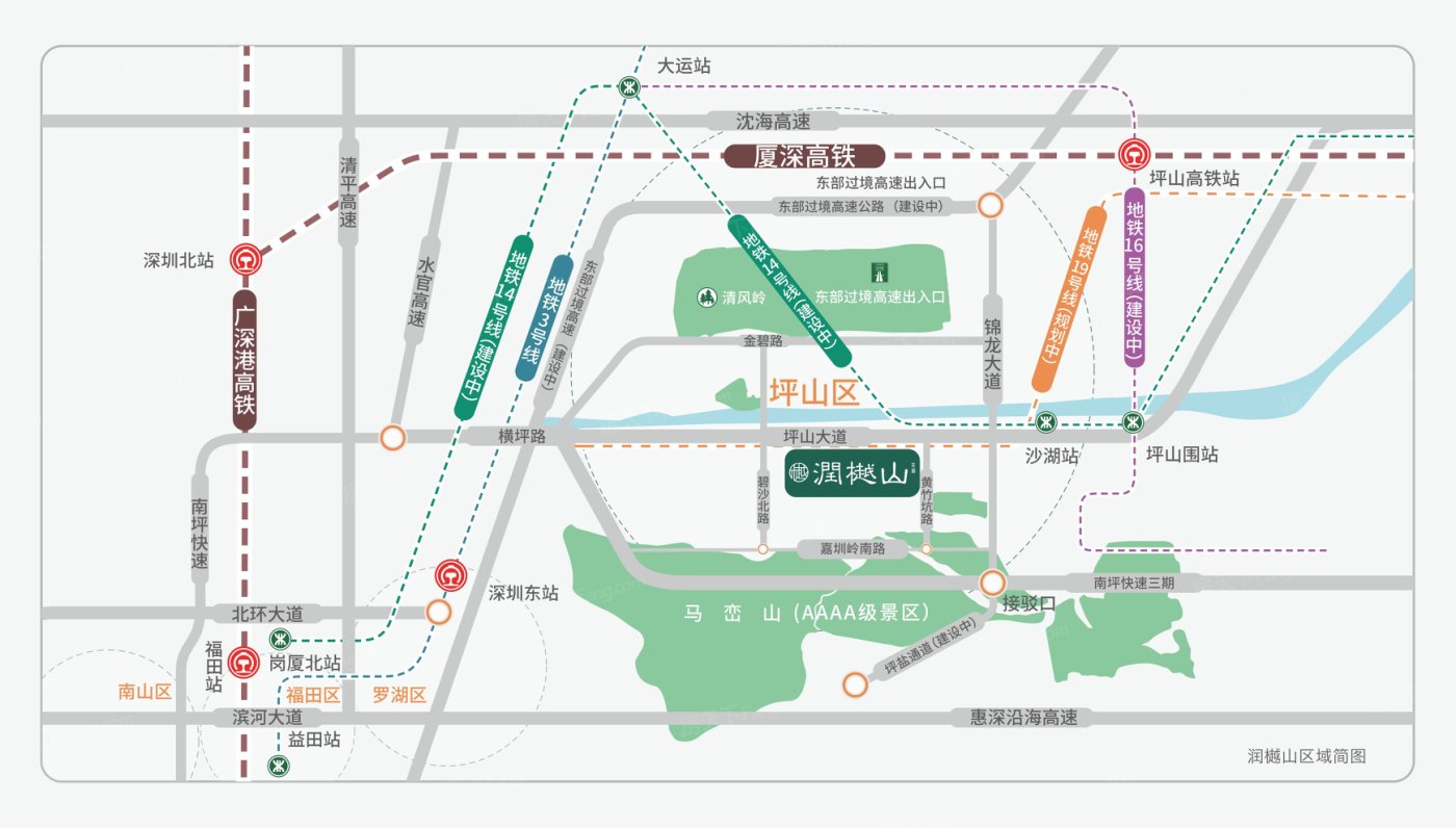 【潤樾山】坪山區高關注度樓盤多維度分析