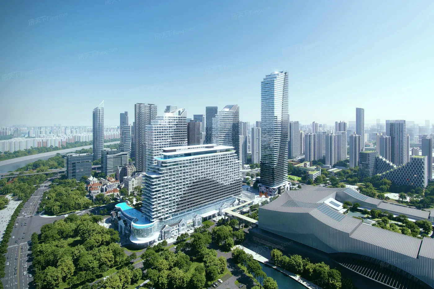 长沙人气top5旭辉雨花郡vs环球融创会展上东区