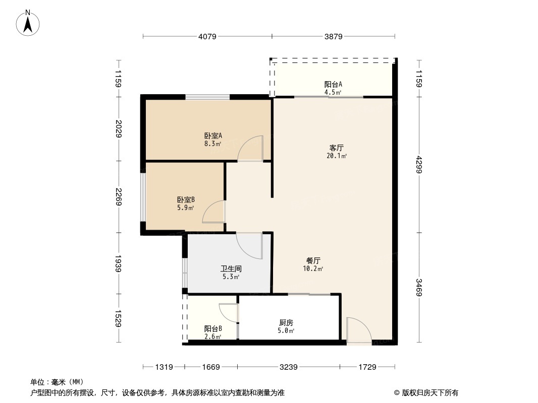 丽景名筑户型图