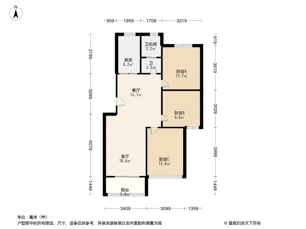 阳光丽城户型图