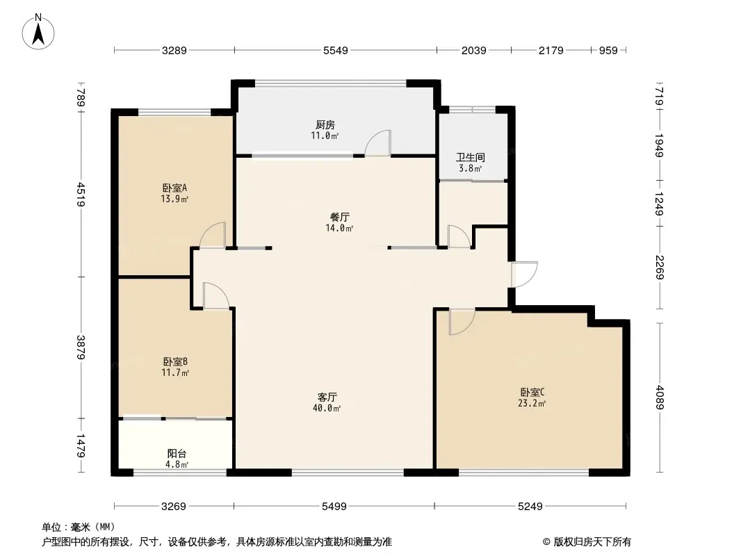 馨嘉园小区户型图