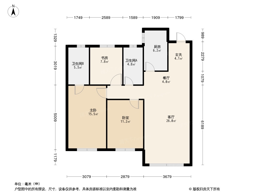 沈阳汇置城户型图图片