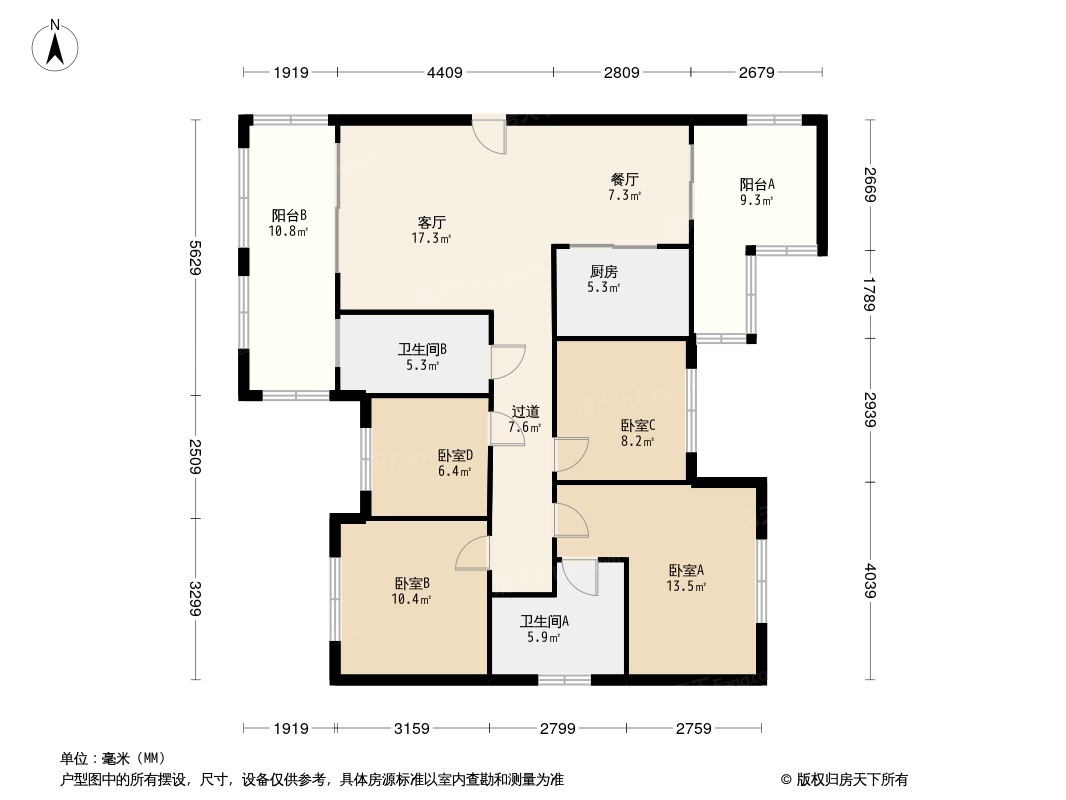 泰和苑户型图