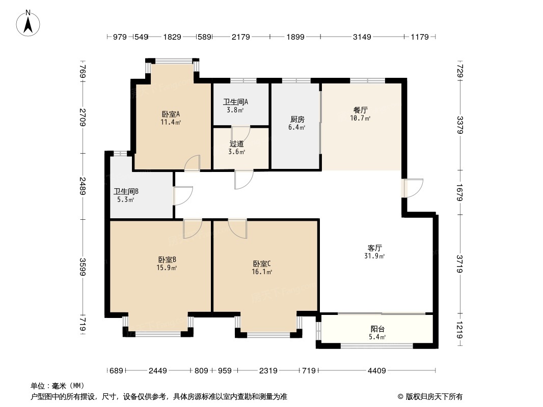 莆田九龙小区户型图图片