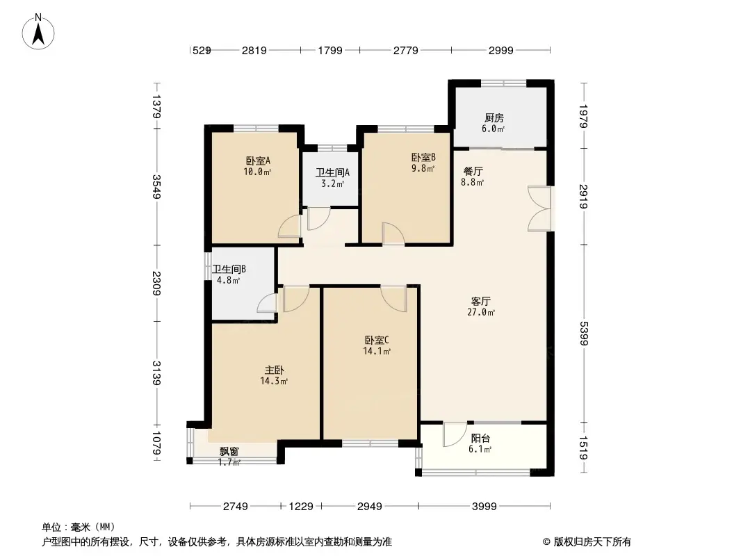 句容香溪湾户型图图片