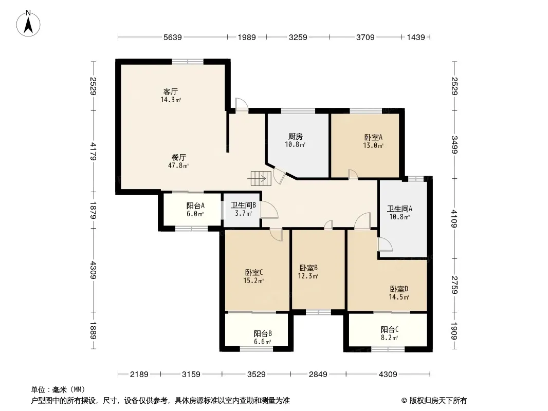时代华庭户型图