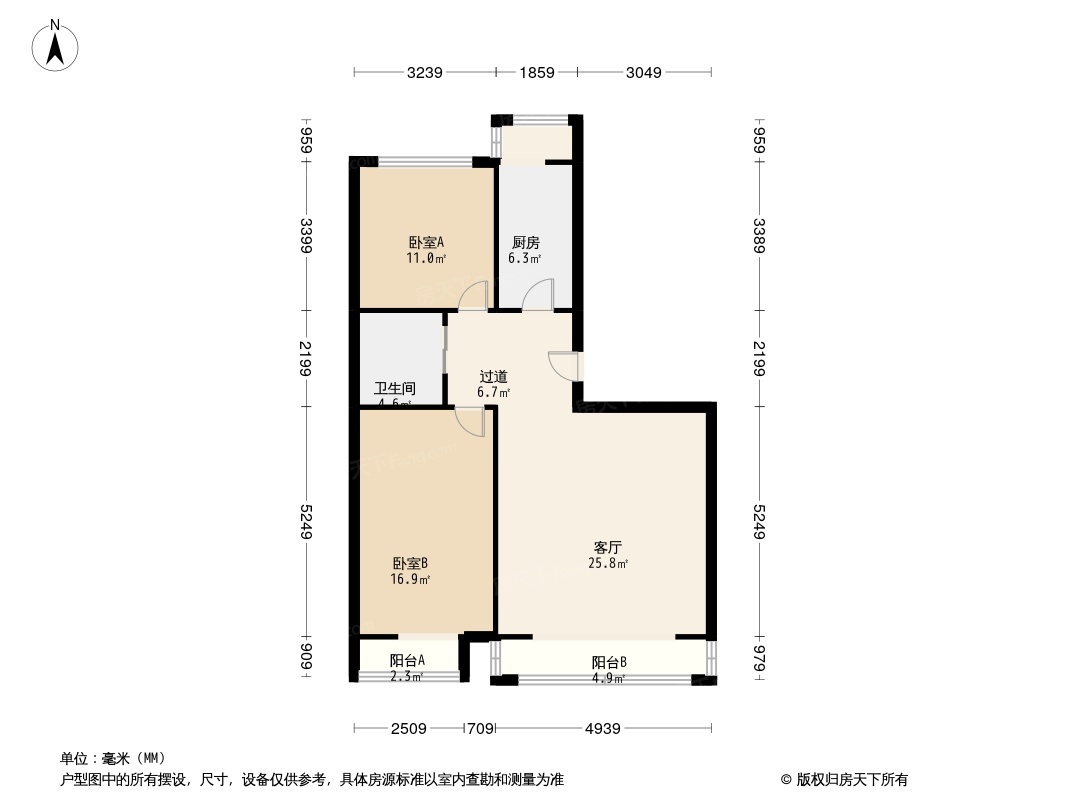 康馨雅苑户型图