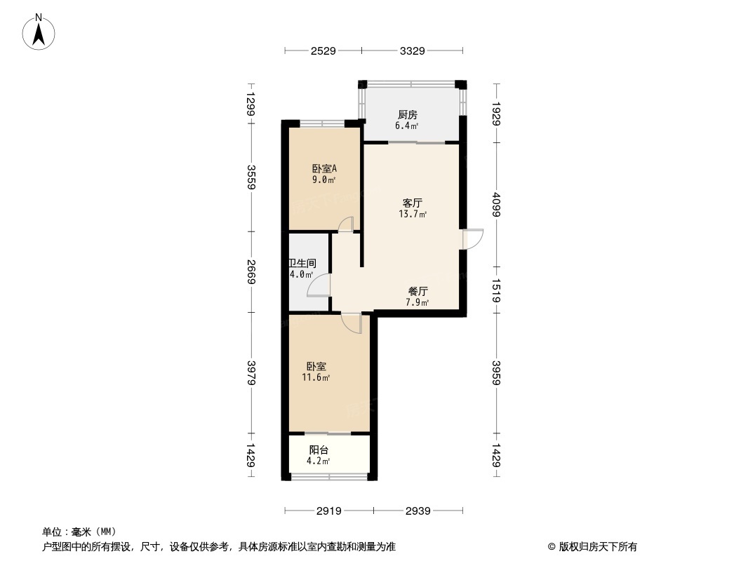 亚澜湾户型图图片