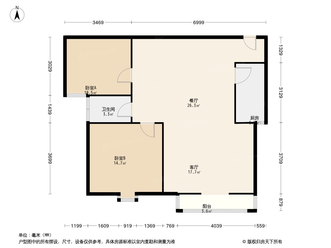 龙泽园户型图图片