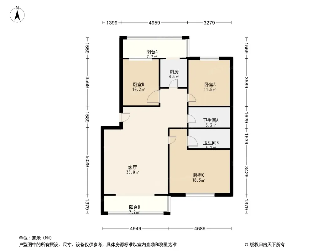 锦绣家园户型图