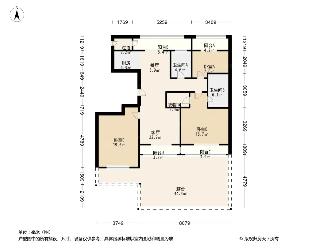 南湖春晓户型图