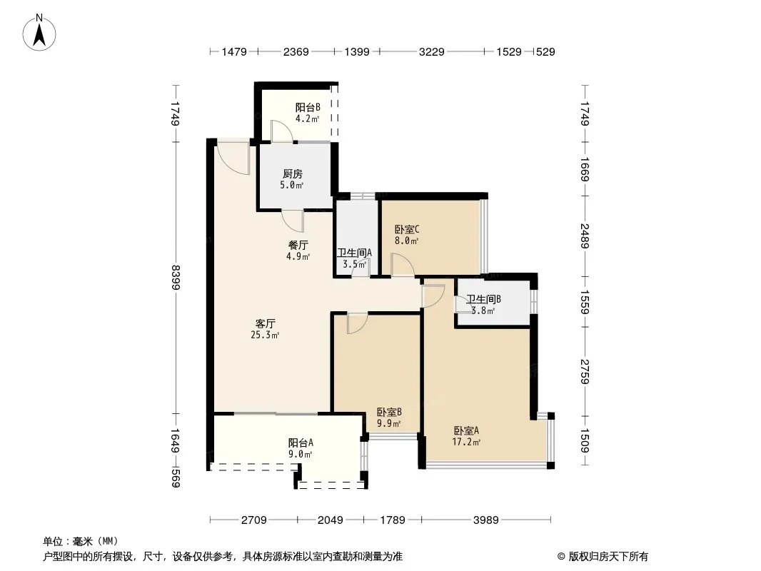 涛汇御河湾户型图