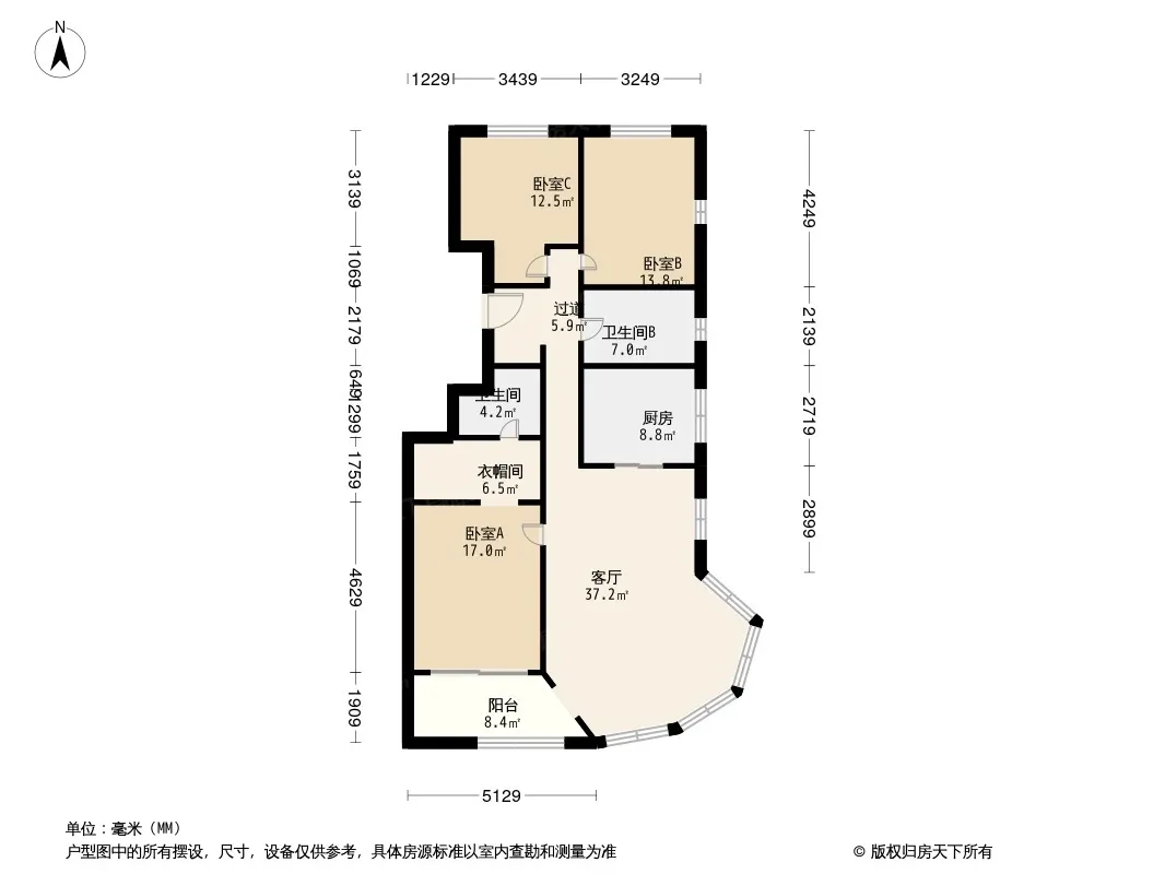 欧洲公馆户型图