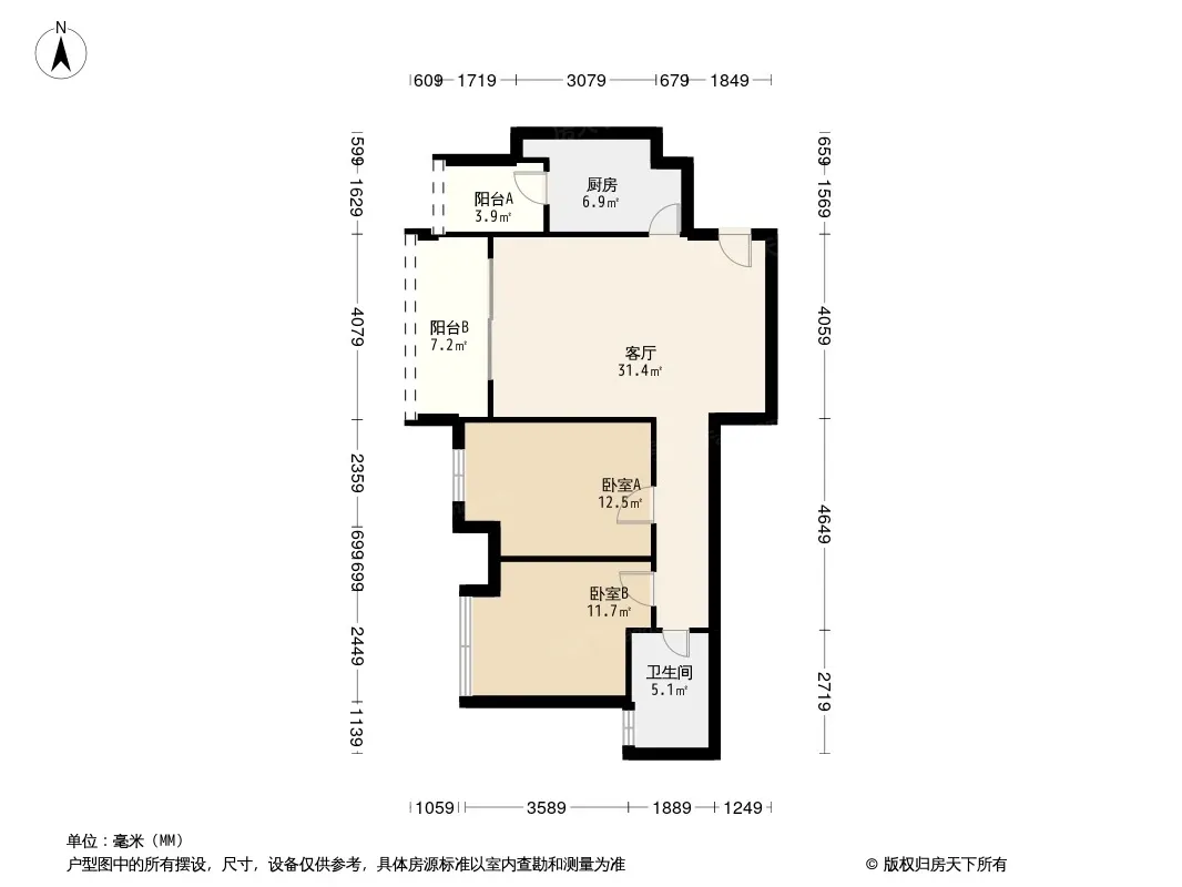 成都icc凯旋门户型图
