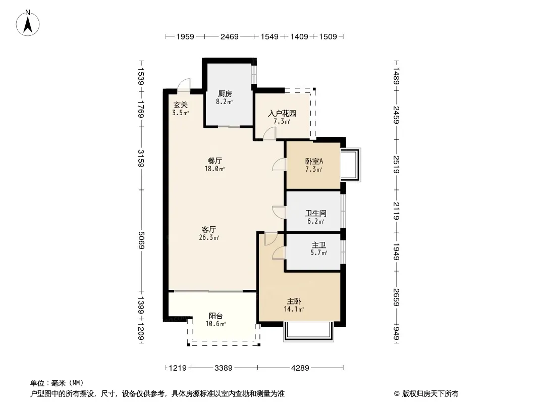 户型信息面积范围在售二手房套数在售二手房价格区间璞悦府主力户型