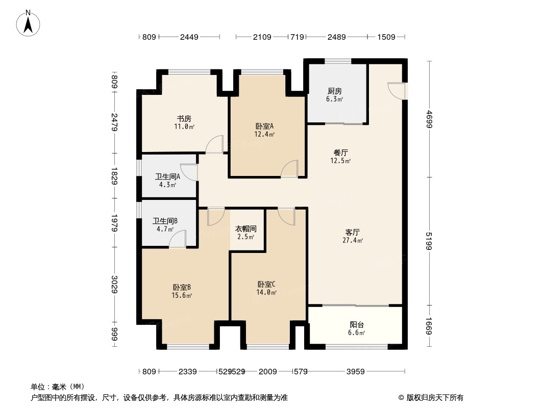 昆山翡丽兰亭花园户型图片