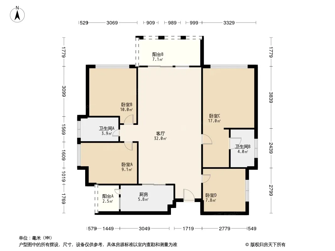 龙城半岛户型图
