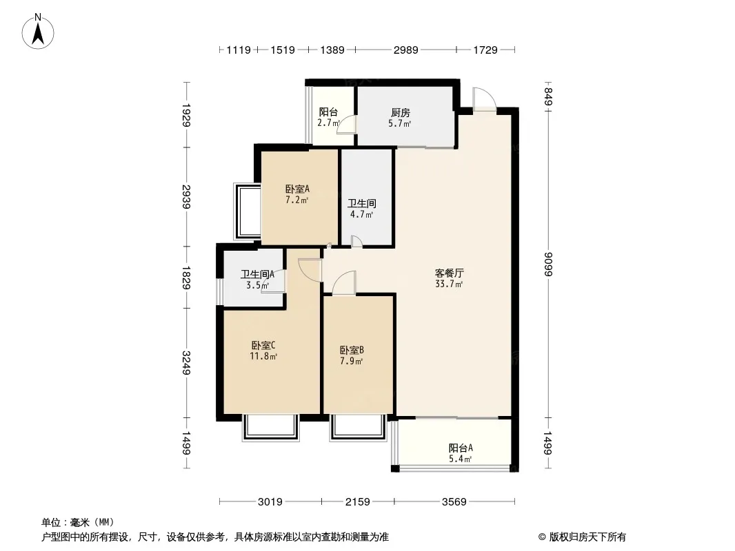 君悦华庭户型图