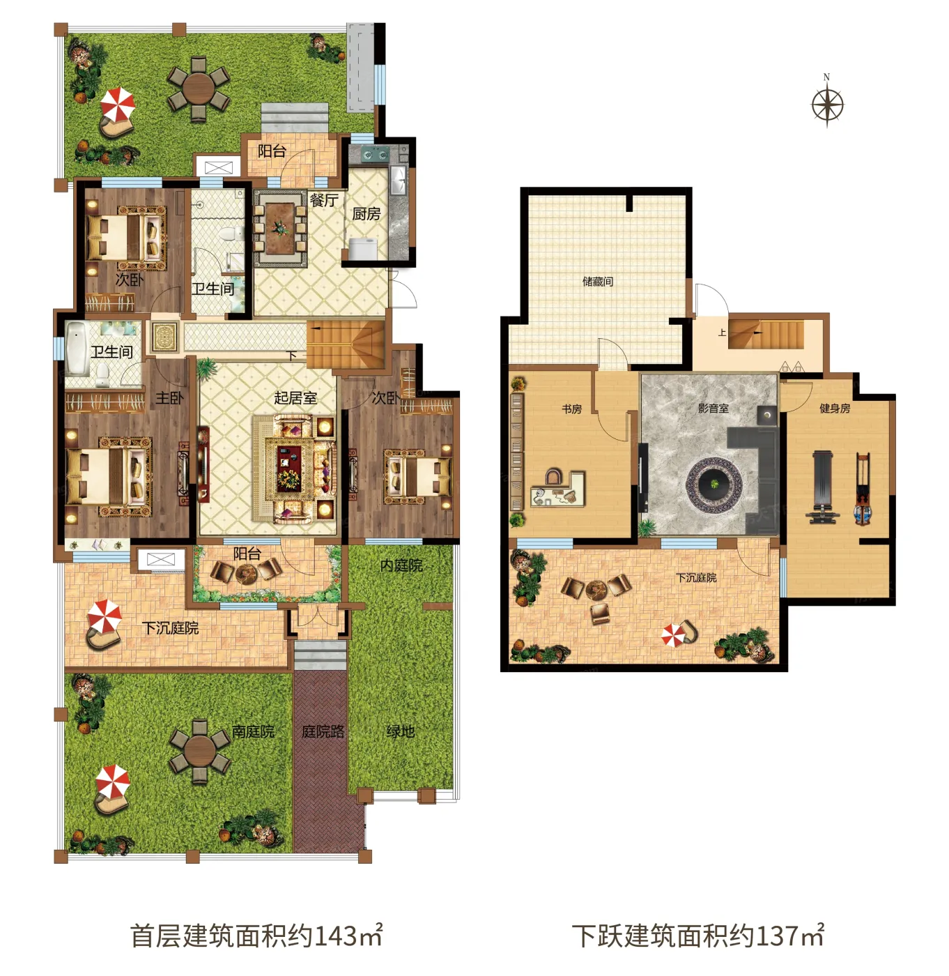 廊坊大拇指广场·剑桥公馆,鸿坤·理想澜湾11月成交情况对比,你更中意