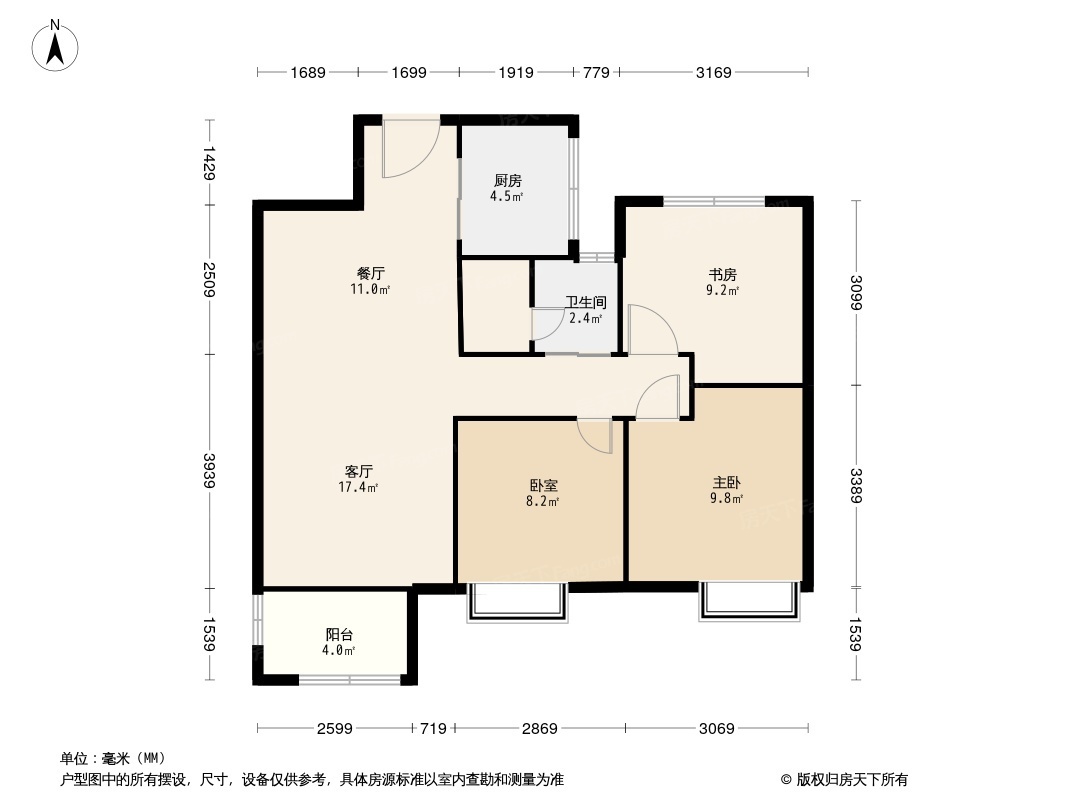 武汉万科城户型图图片