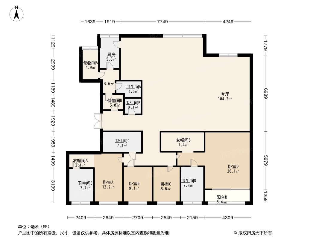 上海绿地海珀外滩户型图片