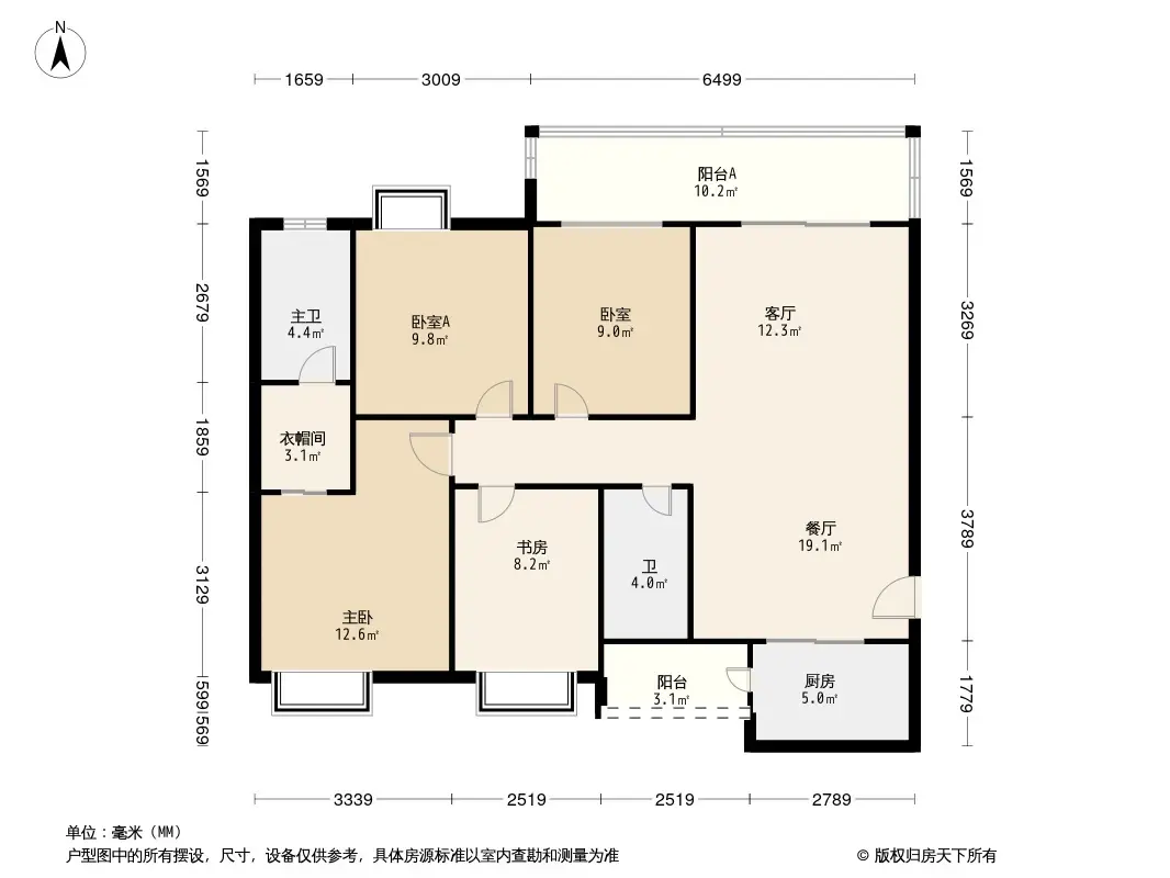 兴进景园户型图