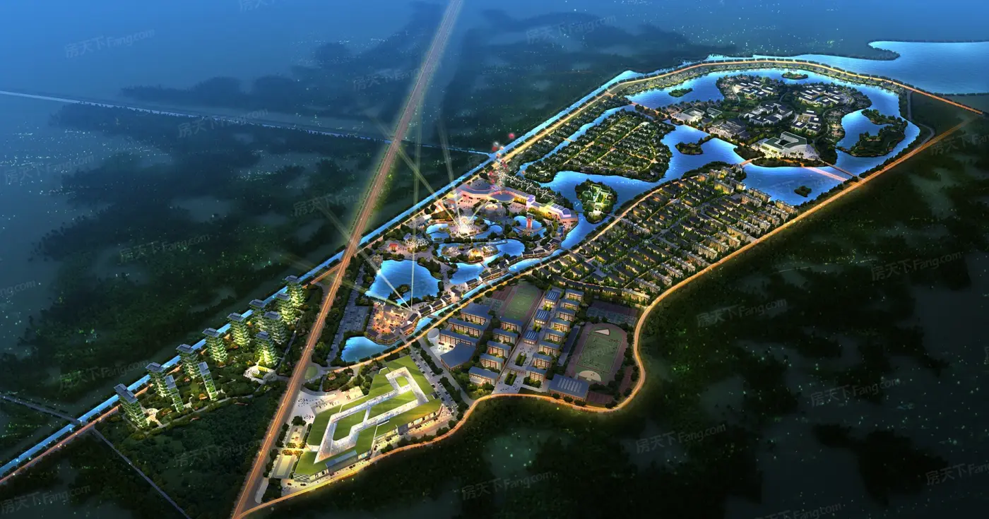 益阳北约2500亩湖景生态宜居新城即将面世