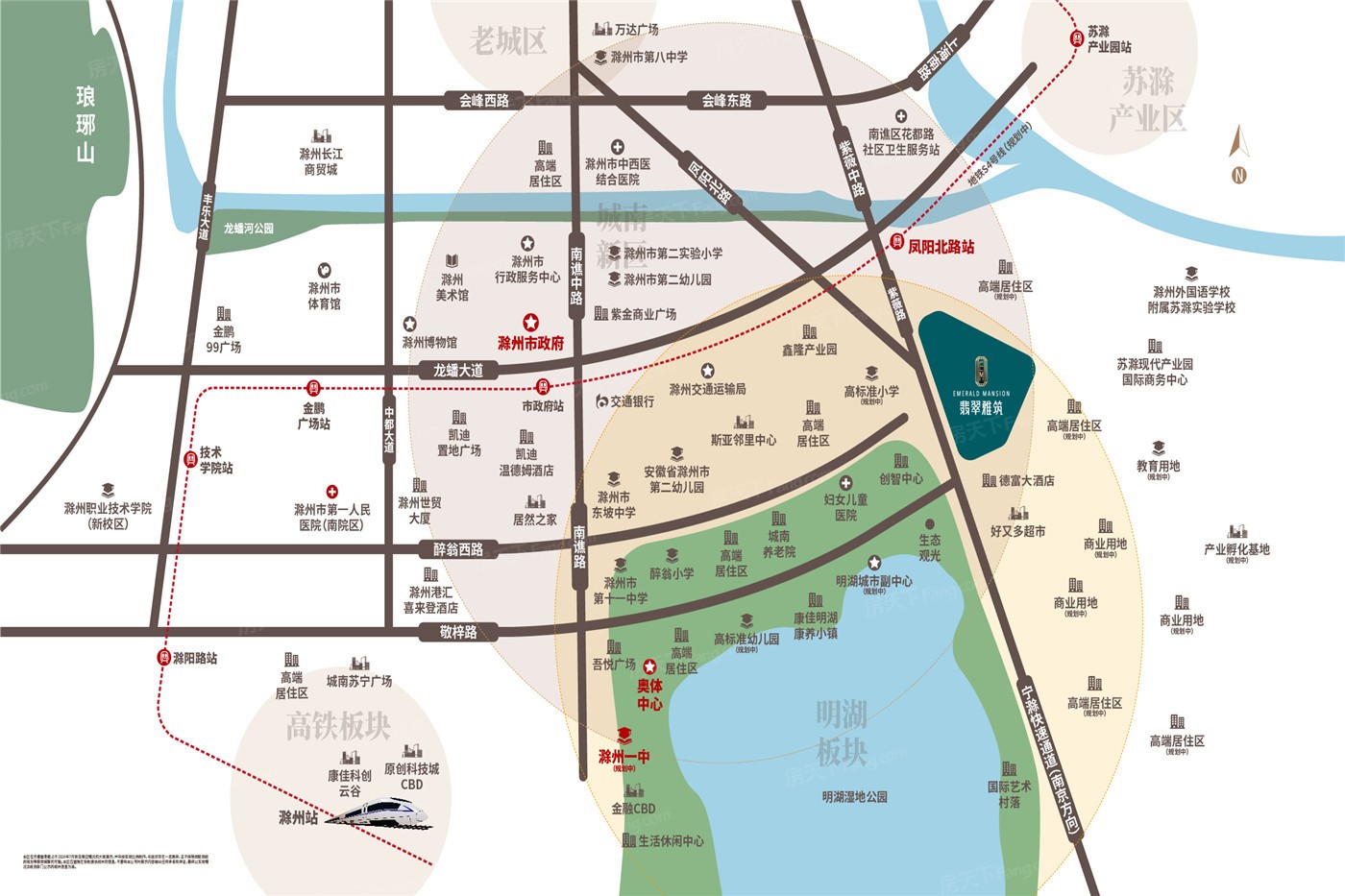 滁州市万达广场位置图片