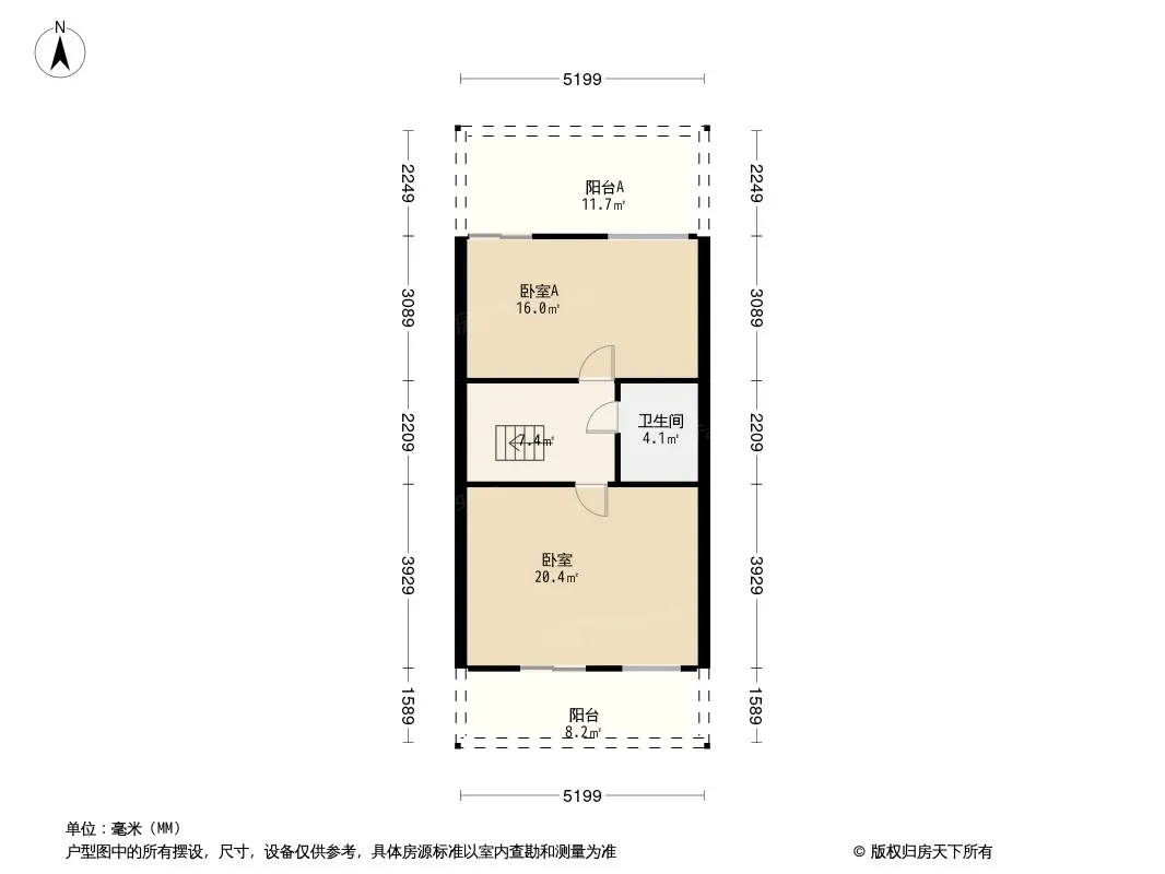 首钢美利花都别墅户型图
