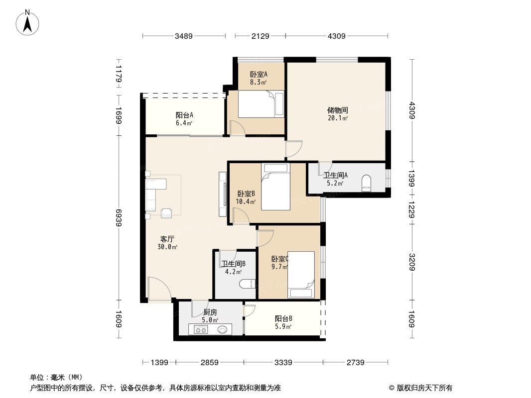 户型图0/1