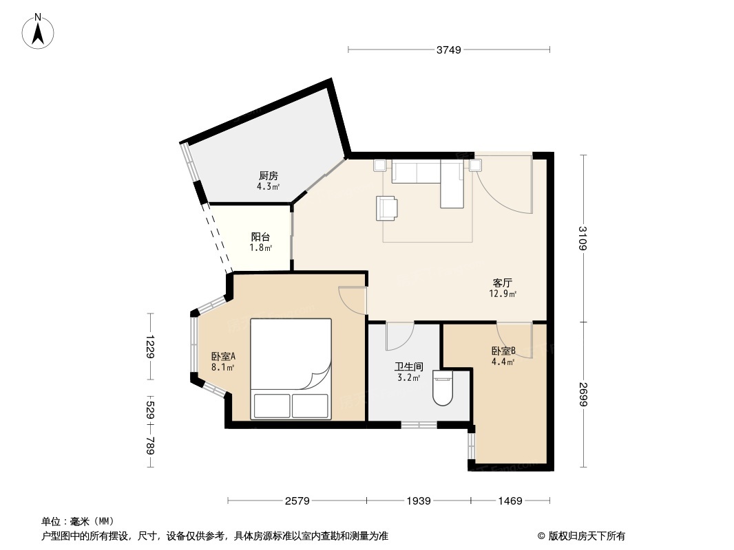 碧华庭居户型图