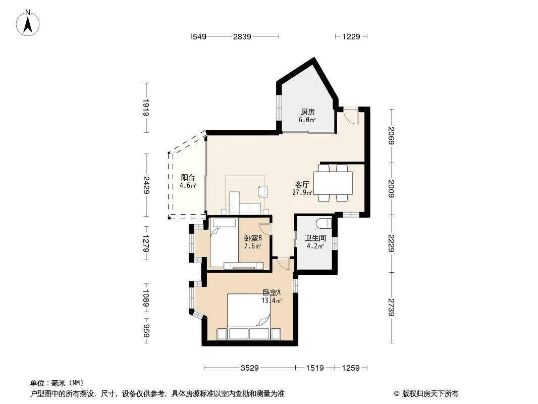 康达尔花园户型图