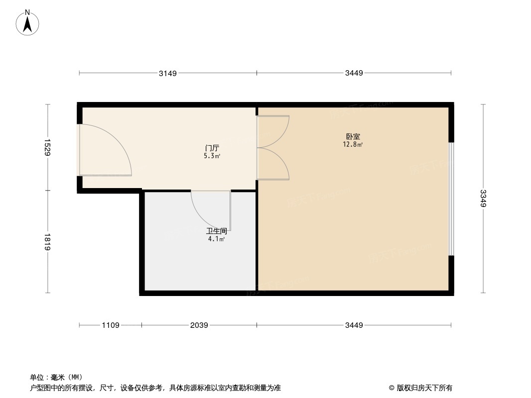 长庚老年公寓户型图