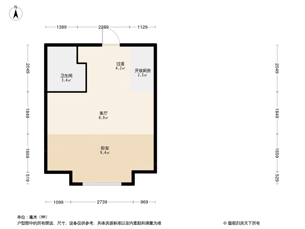 万象公馆户型图图片