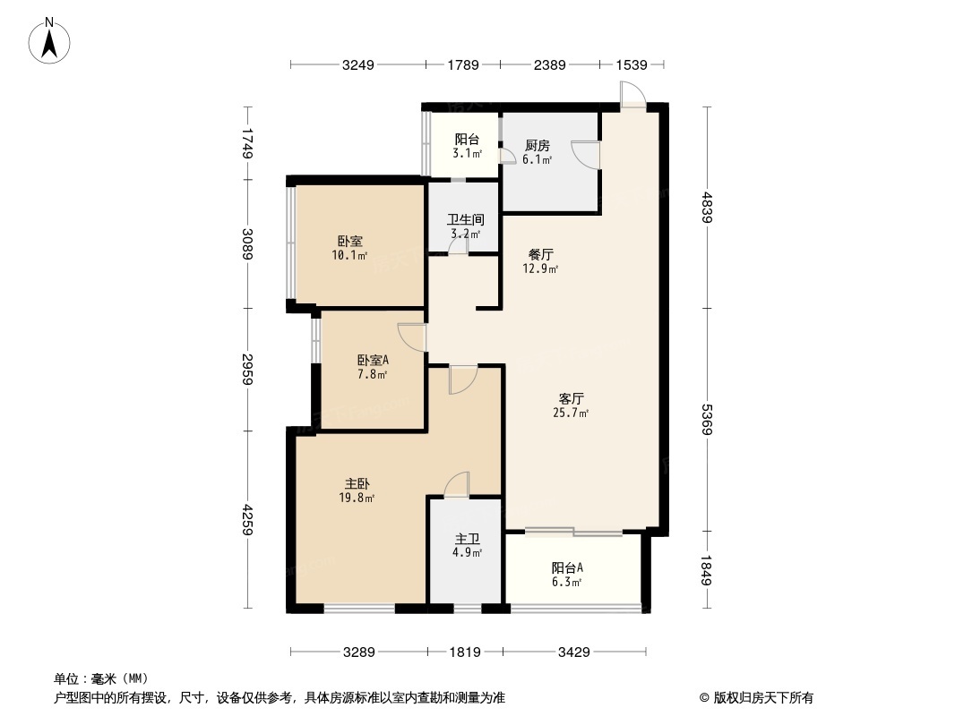 中洲锦城湖岸户型图图片