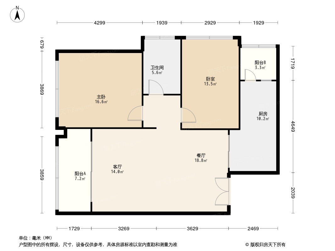 方圆流花月岛户型图图片