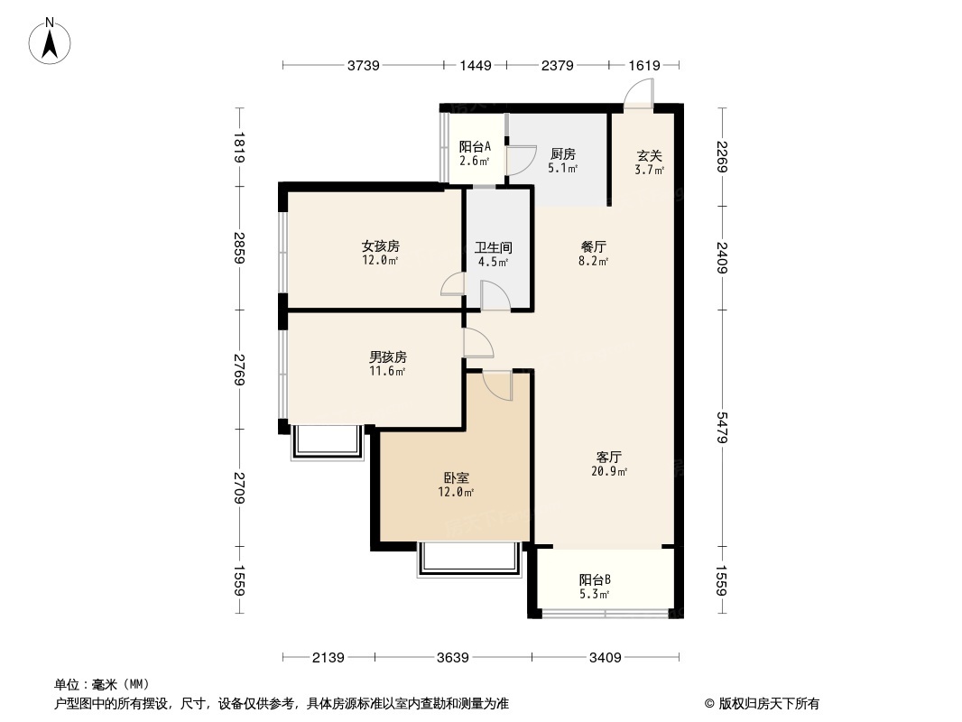 碧桂园翡翠郡户型图图片