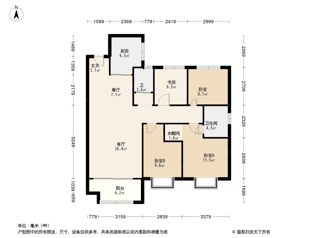 兰州安宁碧桂园户型图图片