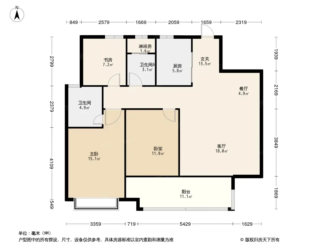 合肥国贸景成户型图图片