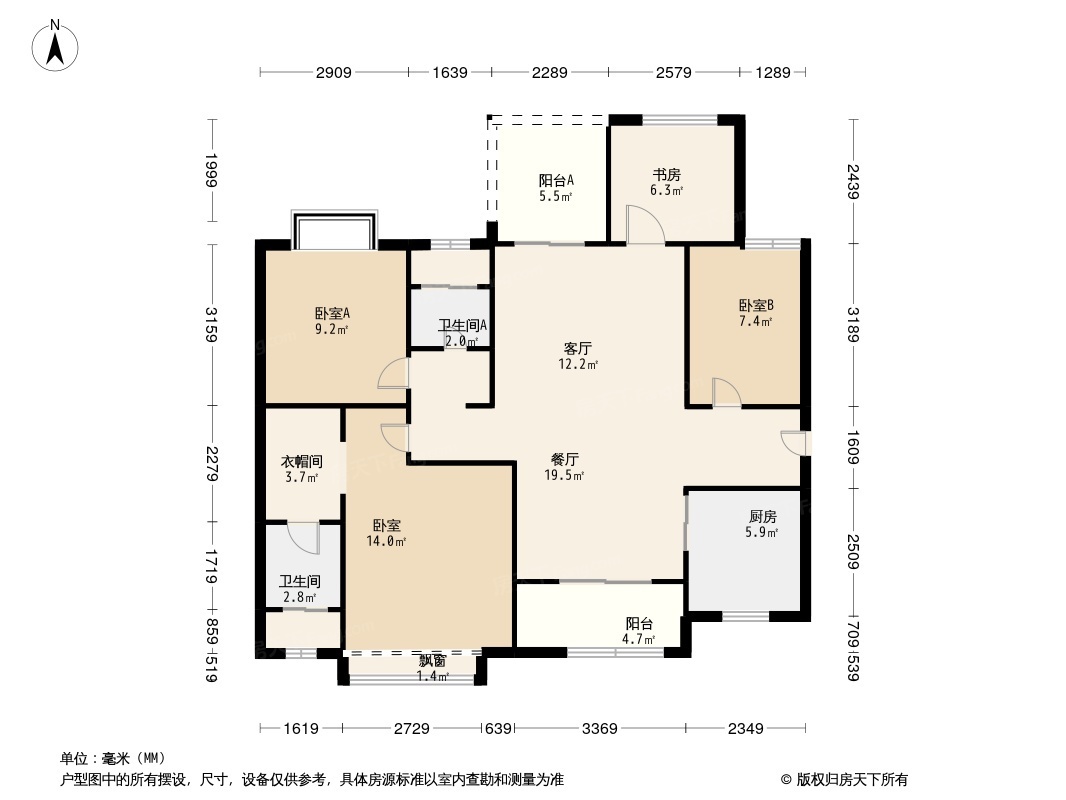 时代香海彼岸户型图图片