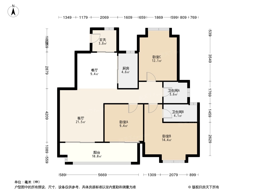 福清永鸿国际城户型图图片