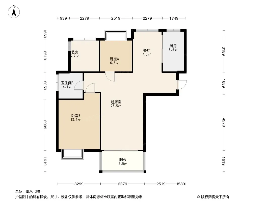 和昌湾景户型图
