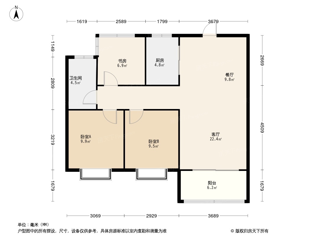 碧桂园时代倾城户型图图片