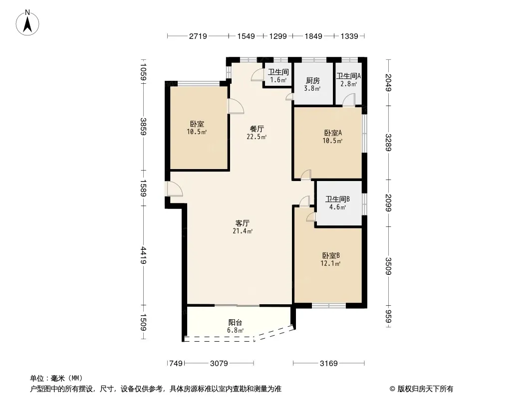 丽城花园户型图