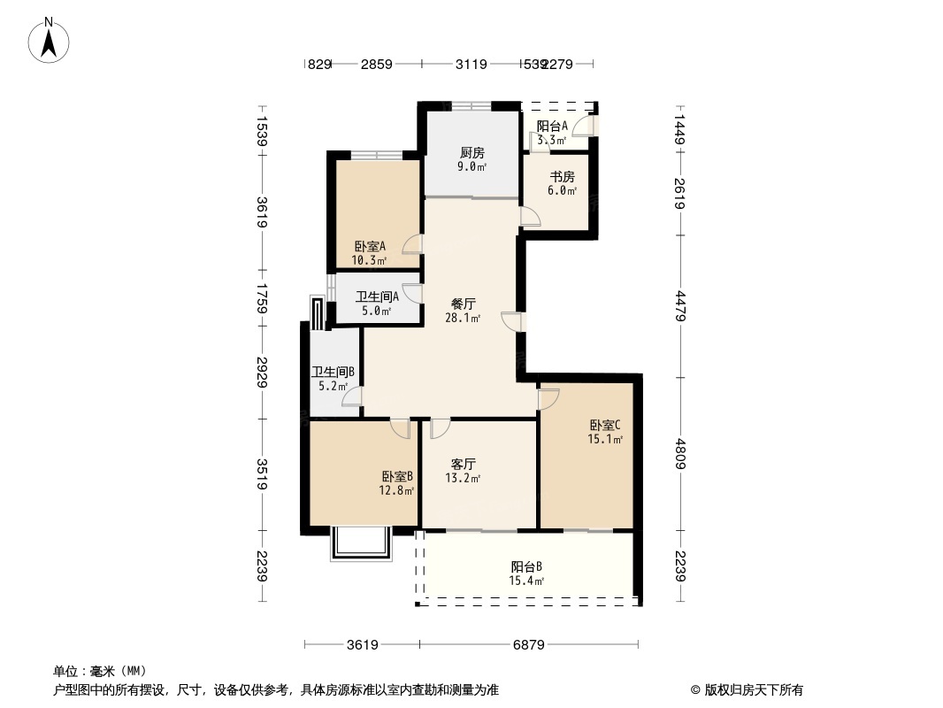 嘉兴嘉州美都户型图图片