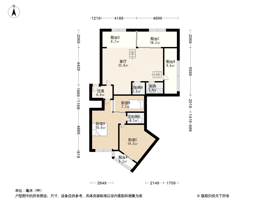 科技广场户型图