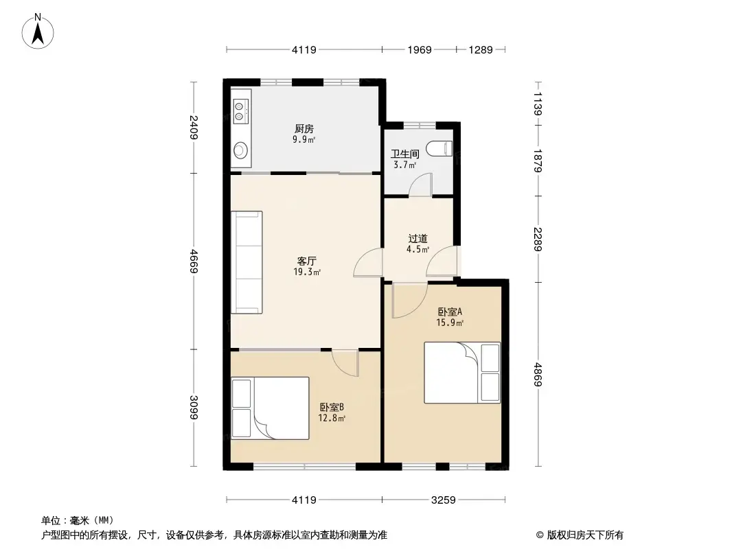 濱河小區戶型圖