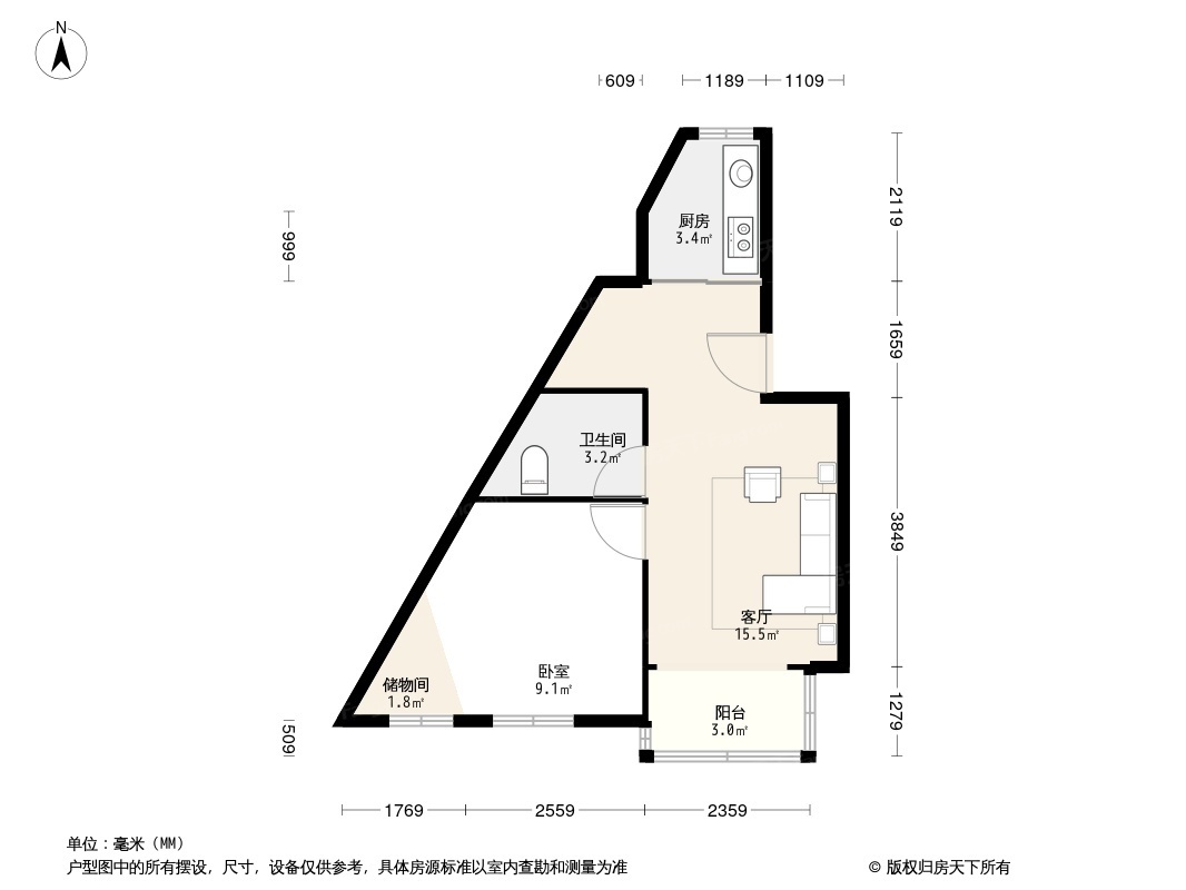 文博苑户型图片